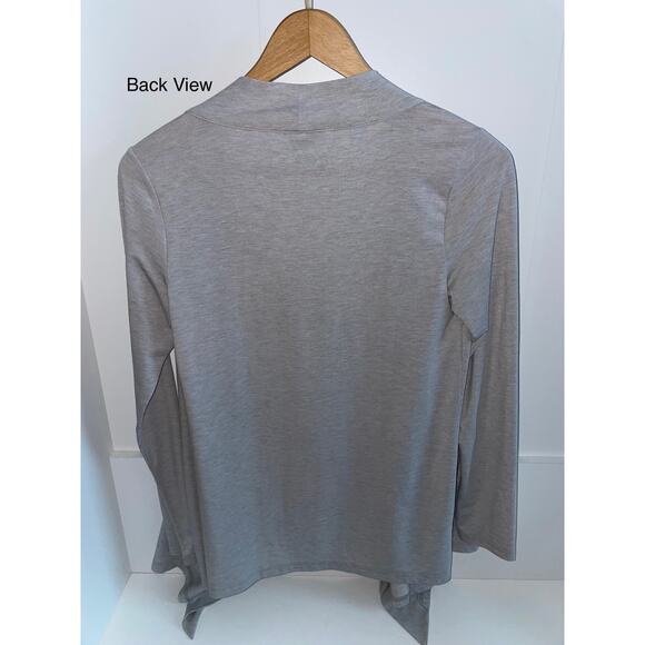 Eddie Bauer soft Gray open cardigan XS - Picture 2 of 4